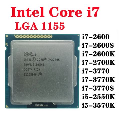 lga 1155 motherboard supported processors.